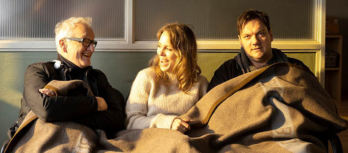 Dreh mit Anneke Kim Sarnau und Charly Hübner